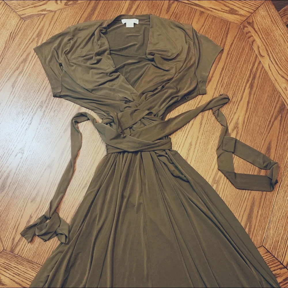 MICHAEL KORS plus faux-wrap dress - Picture 3 of 4